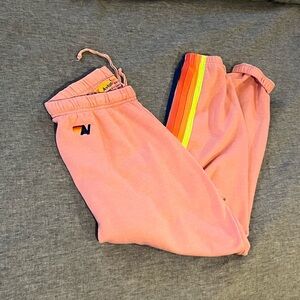 Aviator Nation women’s pink Sweats- Size L